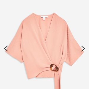 NWT topshop wrap top